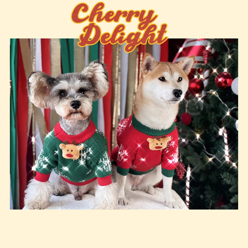 Cozy Holiday Dog Pullover