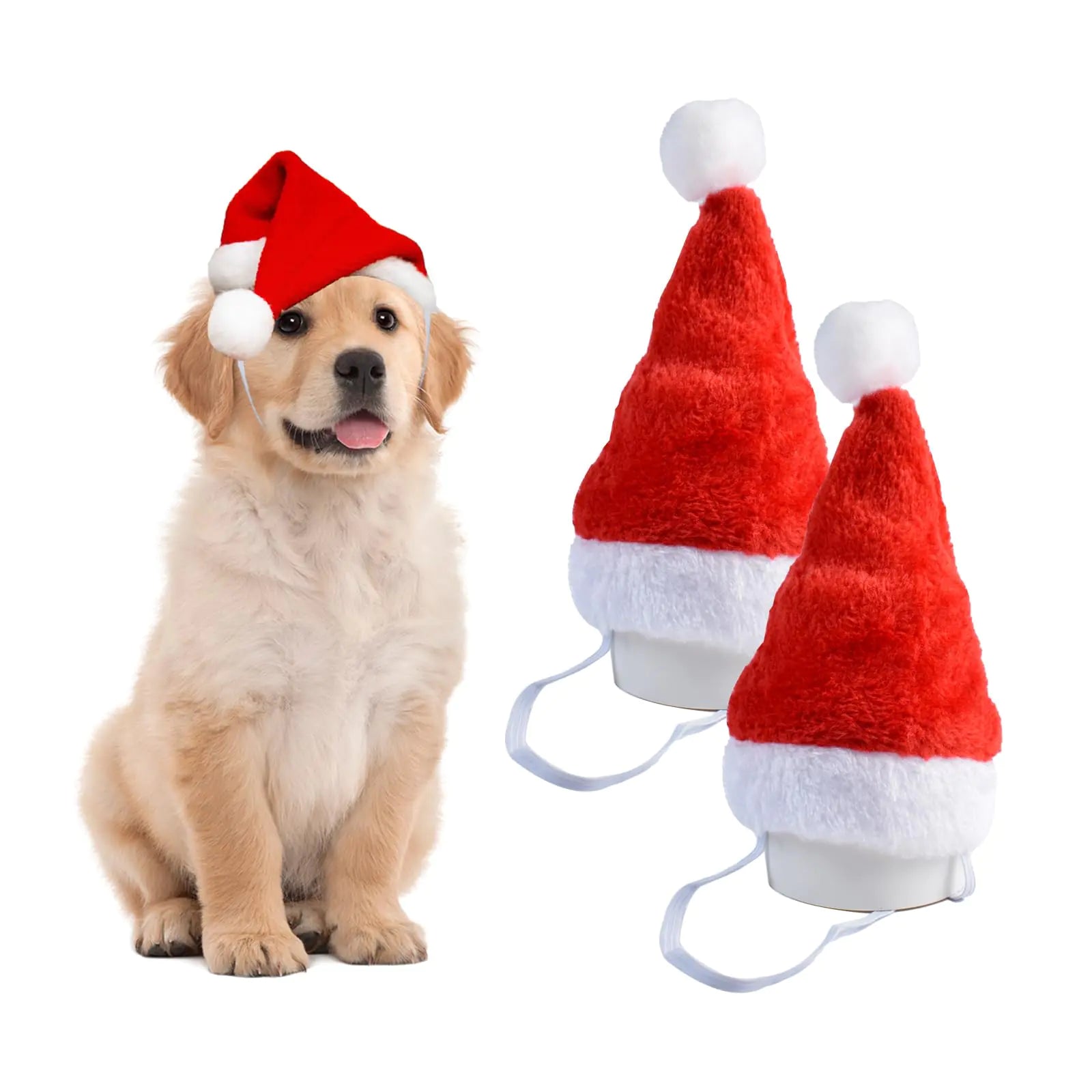 Mini Santa Pup Cap