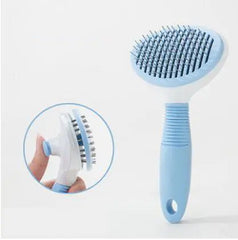 Pet Grooming Brush for Long-Haired Cats and Dogs