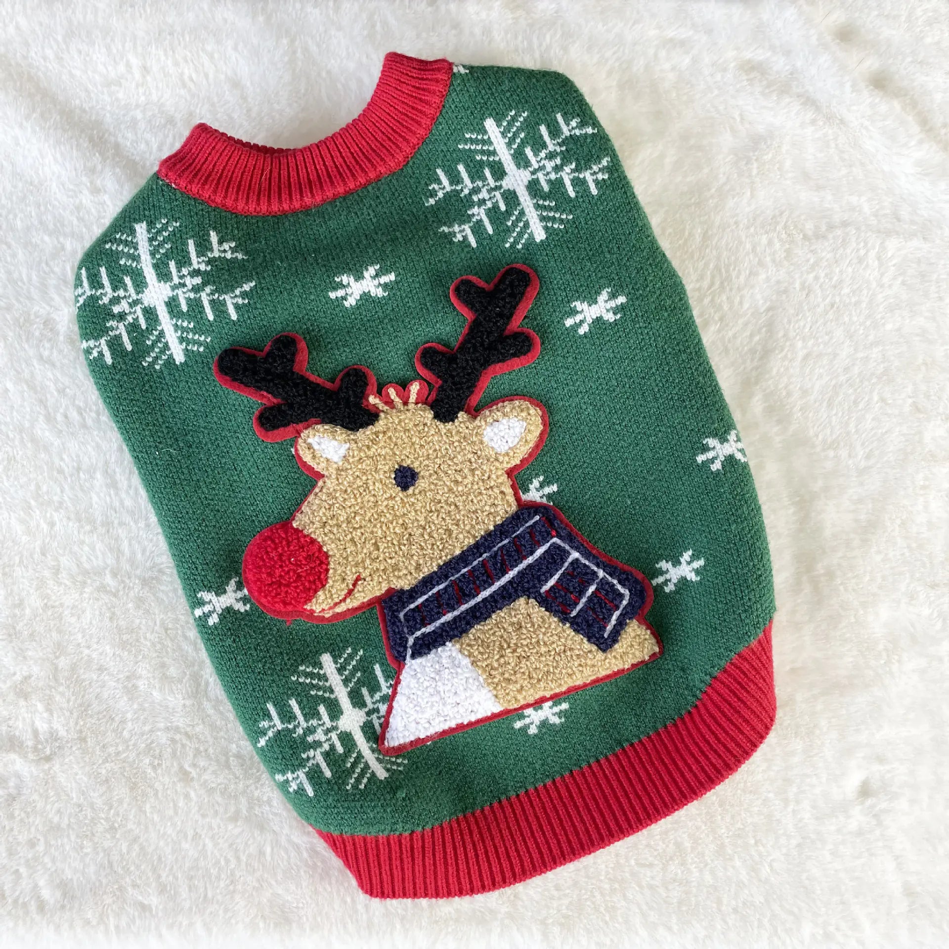 Cozy Holiday Dog Pullover