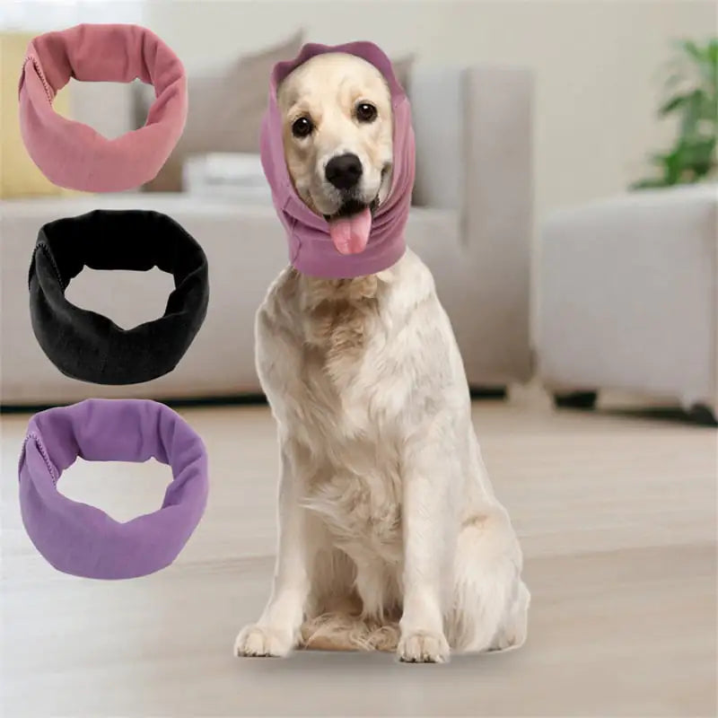 Calming Dog Ears Cover for Noise Reduction and Grooming
